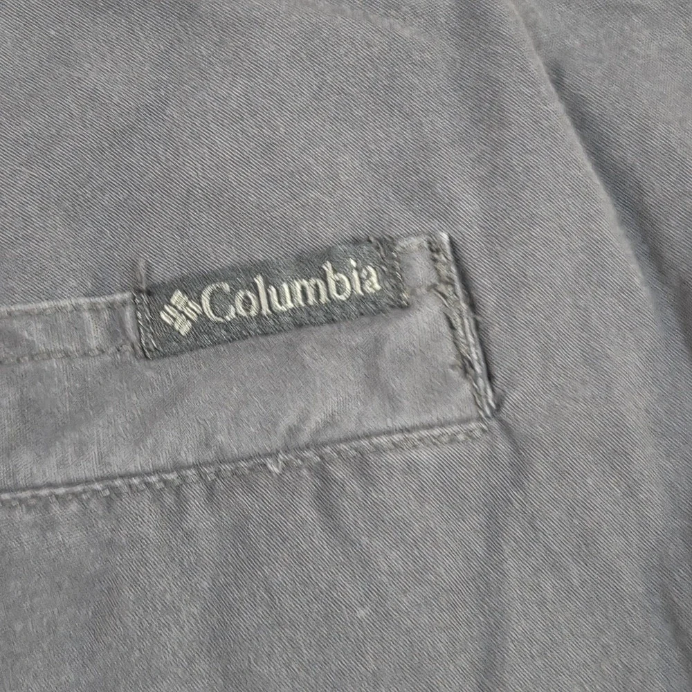 New Columbia Cargo Shorts Men 38 Blue Hawk Creek XM4003 Hiking Walking Trail